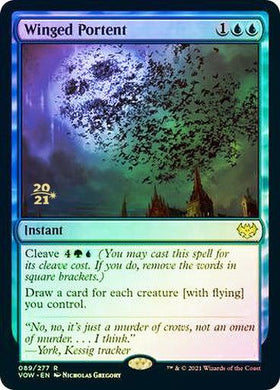 Winged Portent (Prerelease) (Foil) - Mega Games Penrith