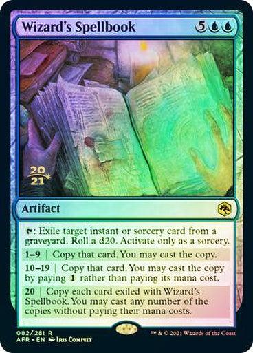 Wizard's Spellbook (Prerelease)(Foil) - Mega Games Penrith