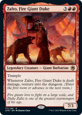 Zalto, Fire Giant Duke - Mega Games Penrith