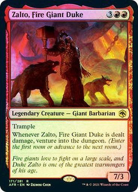 Zalto, Fire Giant Duke (Foil) - Mega Games Penrith
