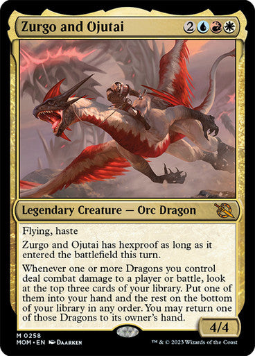 Zurgo and Ojutai #0258 M M [MOM]