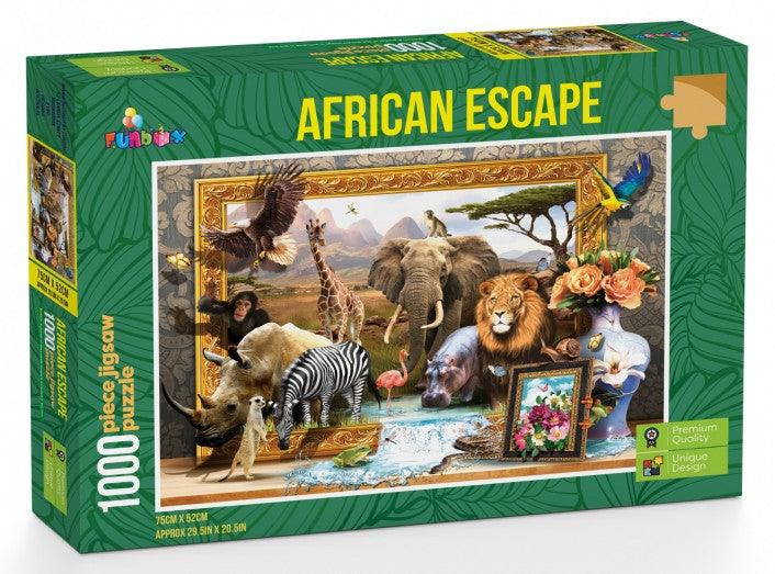 Funbox African Escape 1000pc Jigsaw Puzzle - Mega Games Penrith
