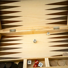 Load image into Gallery viewer, Family Classics Wooden Folding Backgammon Case 45cm - Mega Games Penrith
