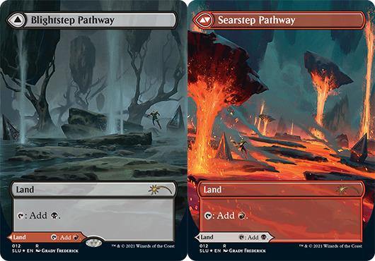 Blightstep Pathway // Searstep Pathway (Secret Lair) (Foil) - Mega Games Penrith