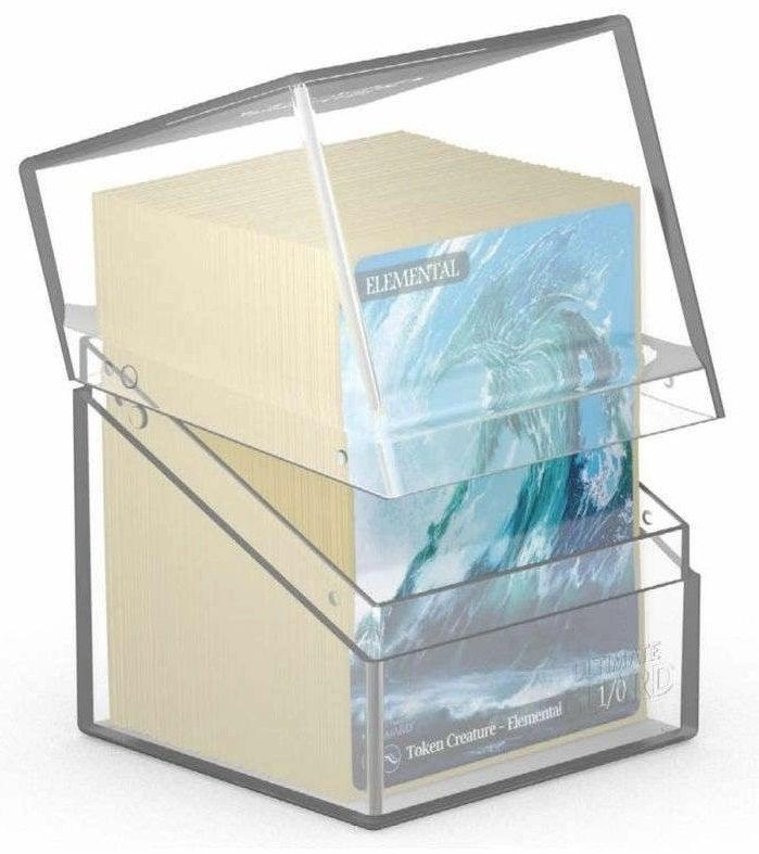Ultimate Guard Boulder Deck Box 100+ Clear - Mega Games Penrith