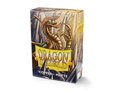 Sleeves - Dragon Shield Japanese- Box 60 - Copper MATTE - Mega Games Penrith