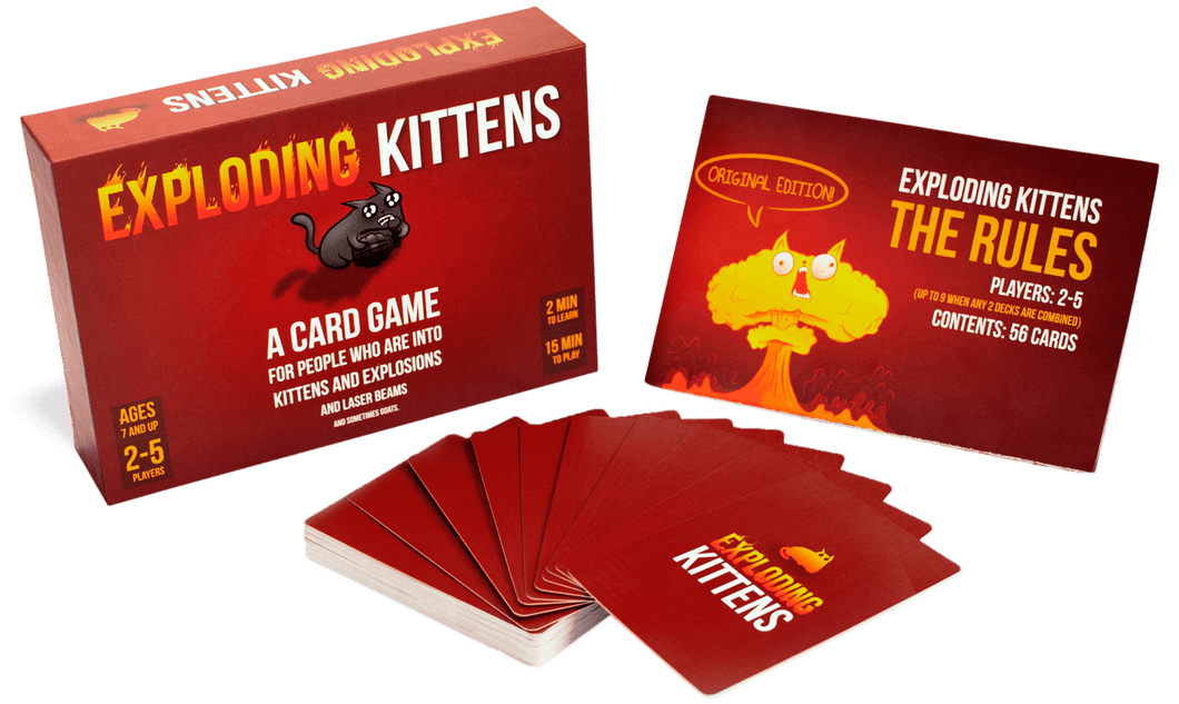 Exploding Kittens Original - Mega Games Penrith