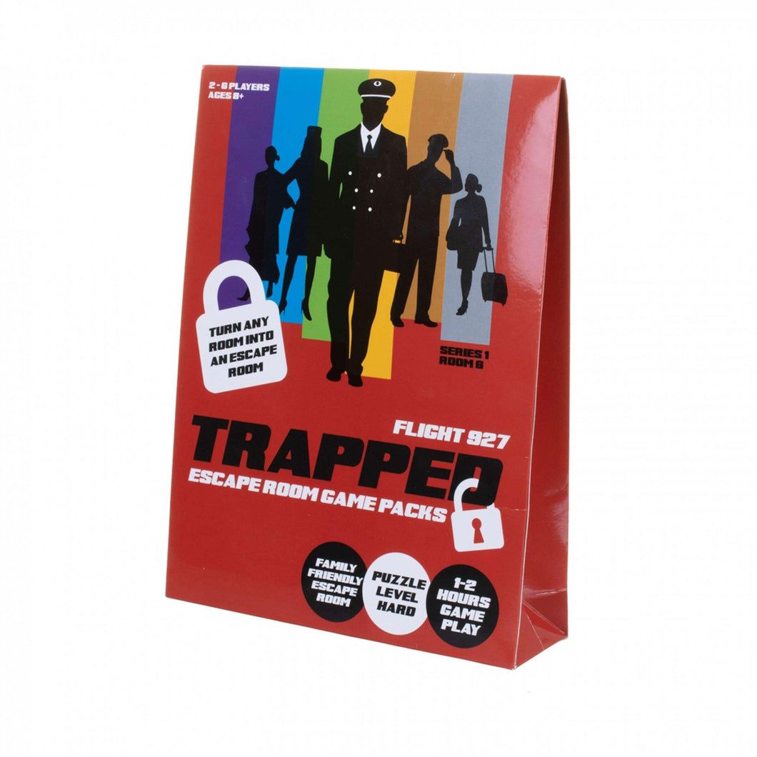 Trapped: Escape Room Game Packs - Flight 927 - Mega Games Penrith