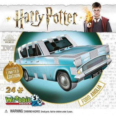 Harry Potter Collector's Limited Edition Ford Anglia 3D Jigsaw Puzzle - Mega Games Penrith