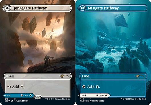 Hengegate Pathway // Mistgate Pathway (Secret Lair) (Foil) - Mega Games Penrith