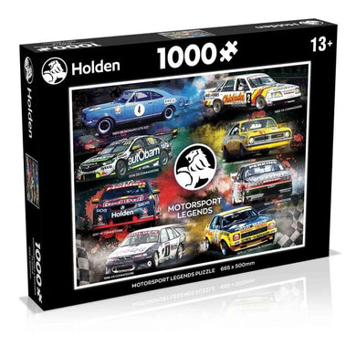 Holden Motorsport Legends 1000pc Jigsaw Puzzle - Mega Games Penrith