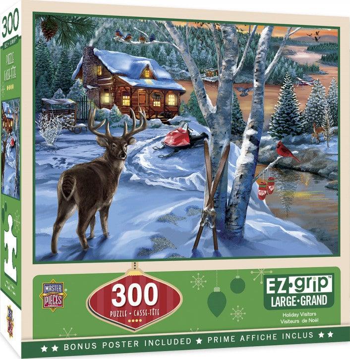 Masterpieces Holiday Visitors 300pc Ezgrip Jigsaw Puzzle - Mega Games Penrith