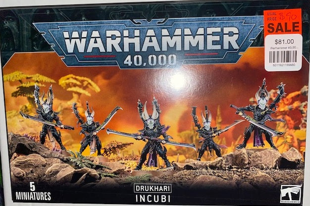 Warhammer 40,000 - Drukhari Incubi