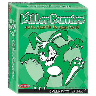 Killer Bunnies Green Booster - Mega Games Penrith