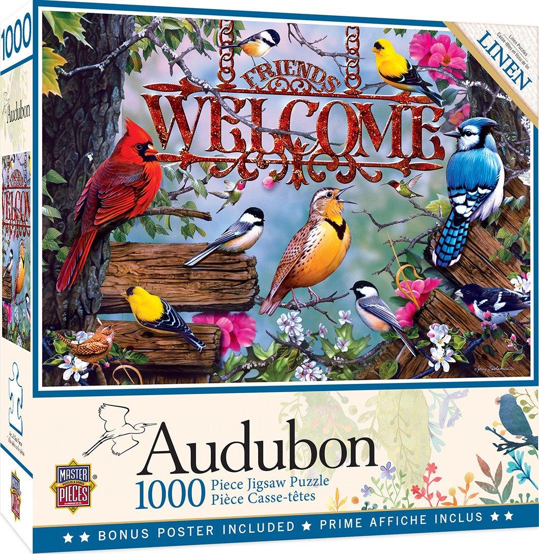 Masterpieces Audubon Perched 1000pc Jigsaw Puzzle - Mega Games Penrith
