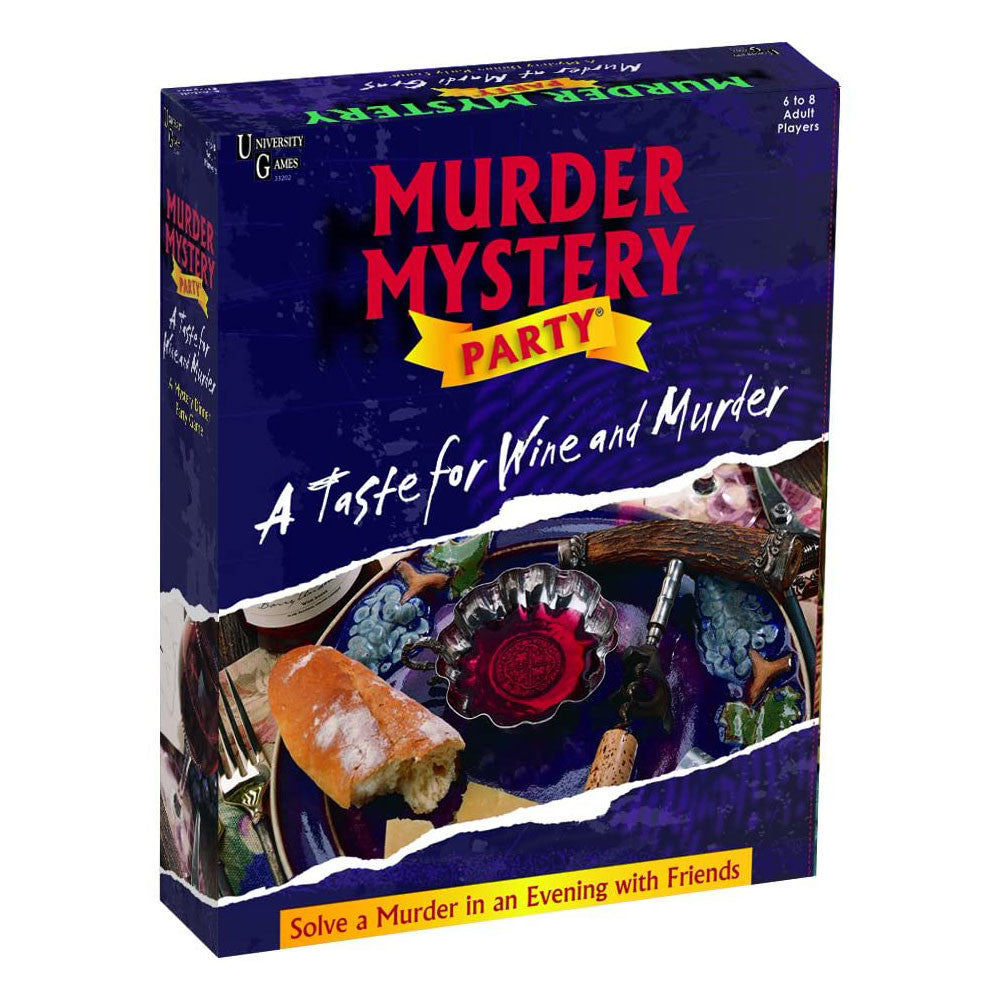 A Taste for Wine and Murder - Murder Mystery Party