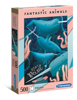 Fantastic Animals Narwhal 500pc - Mega Games Penrith
