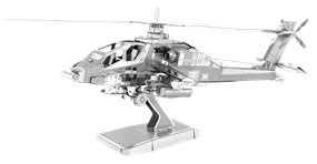Metal Earth Boeing AH-64 Apache - Mega Games Penrith