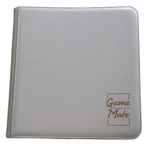 Load image into Gallery viewer, White High-Class - 12pkt Card Binder - Zippered - 528 Cards - Game Mate
