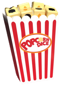 Popcorn Dice - Mega Games Penrith