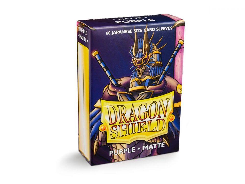 Dragon Shield Japanese 60ct Purple Matte Sleeves - Mega Games Penrith