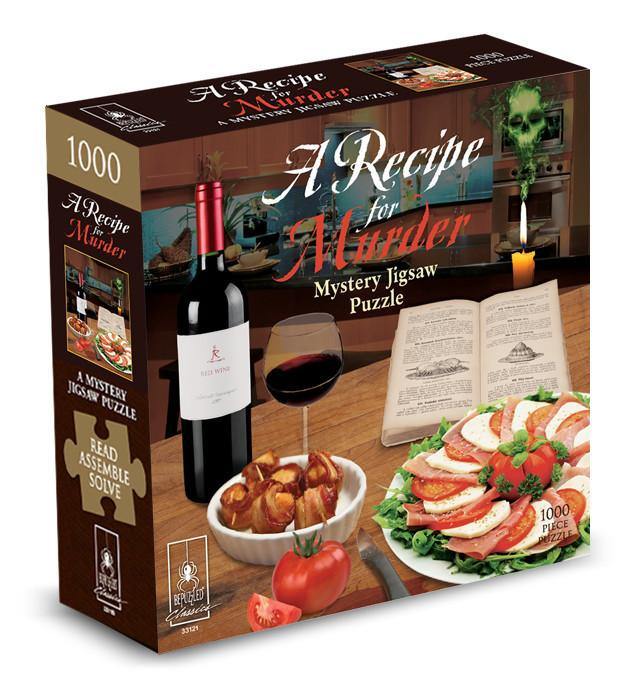 A Recipe For Murder 1000pc Murder Mystery Jigsaw Puzzle - Mega Games Penrith