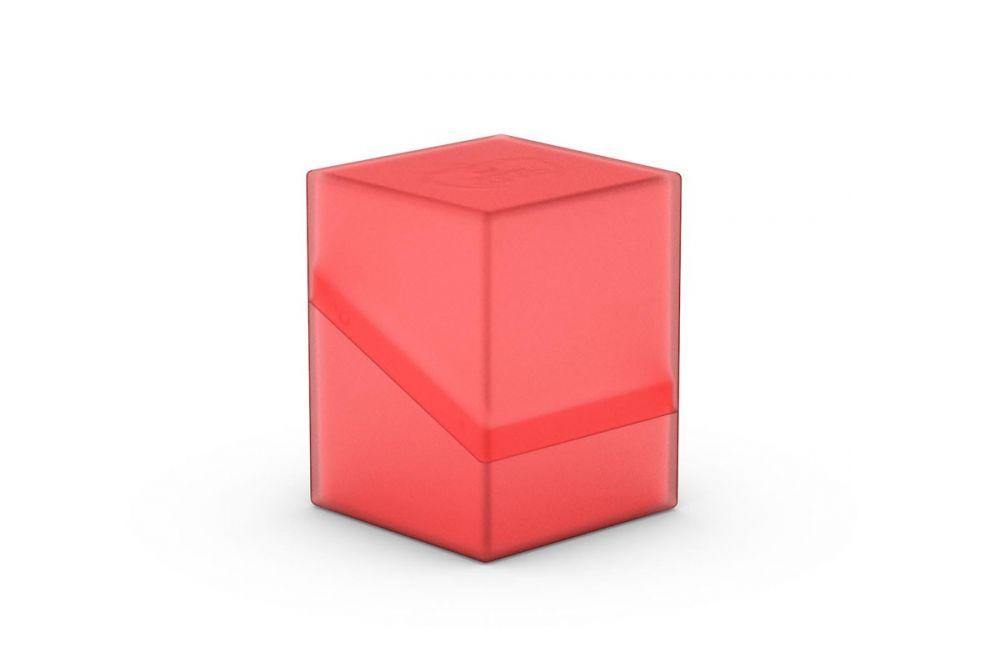 Ultimate Guard Boulder Deck Box Ruby 100ct - Mega Games Penrith