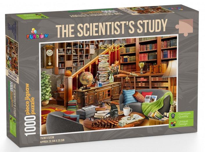 Funbox The Scientist's Study 1000pc Jigsaw Puzzle - Mega Games Penrith