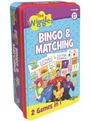 The Wiggles Bingo and Matching Tin - Mega Games Penrith
