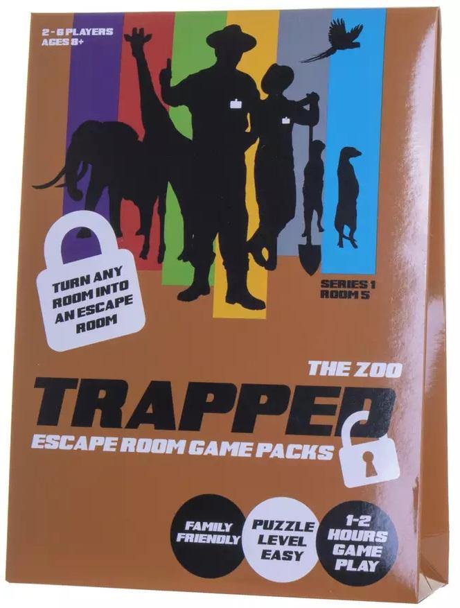 Trapped: Escape Room Game Pack - The Zoo - Mega Games Penrith