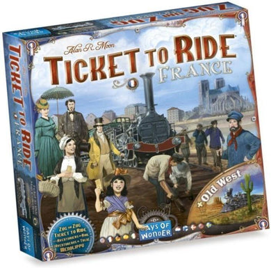 Ticket To Ride France - Old West - Mega Games Penrith