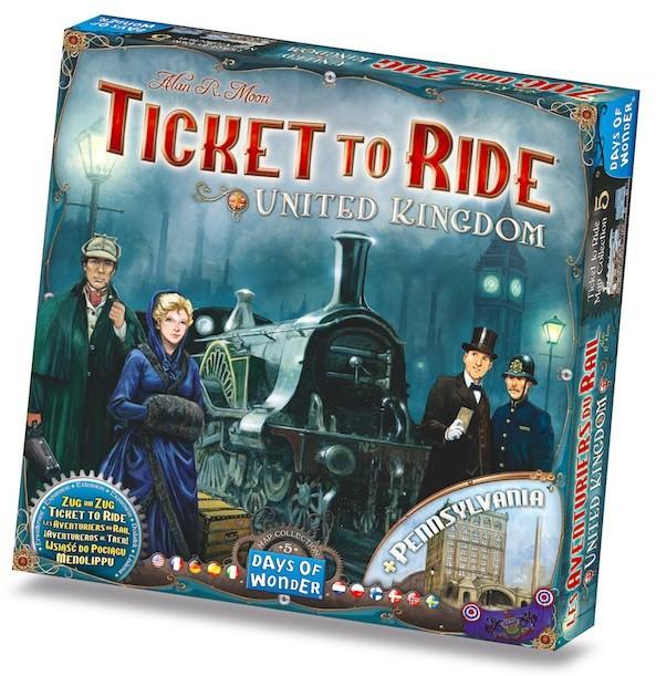 Ticket to Ride United Kingdom Expansion - Mega Games Penrith
