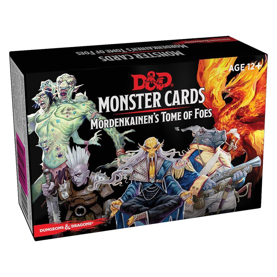 D & D Monster Cards Mordenkainen's Tome - Mega Games Penrith
