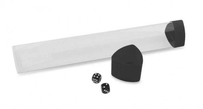 BCW Playmat Tube Smoke, Black Ends & Dice - Mega Games Penrith